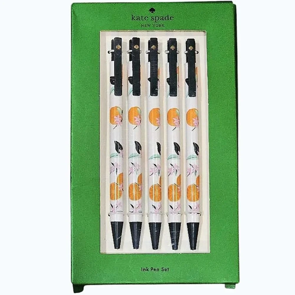Kate Spade New York‎ Orange Toss Click Pen Set